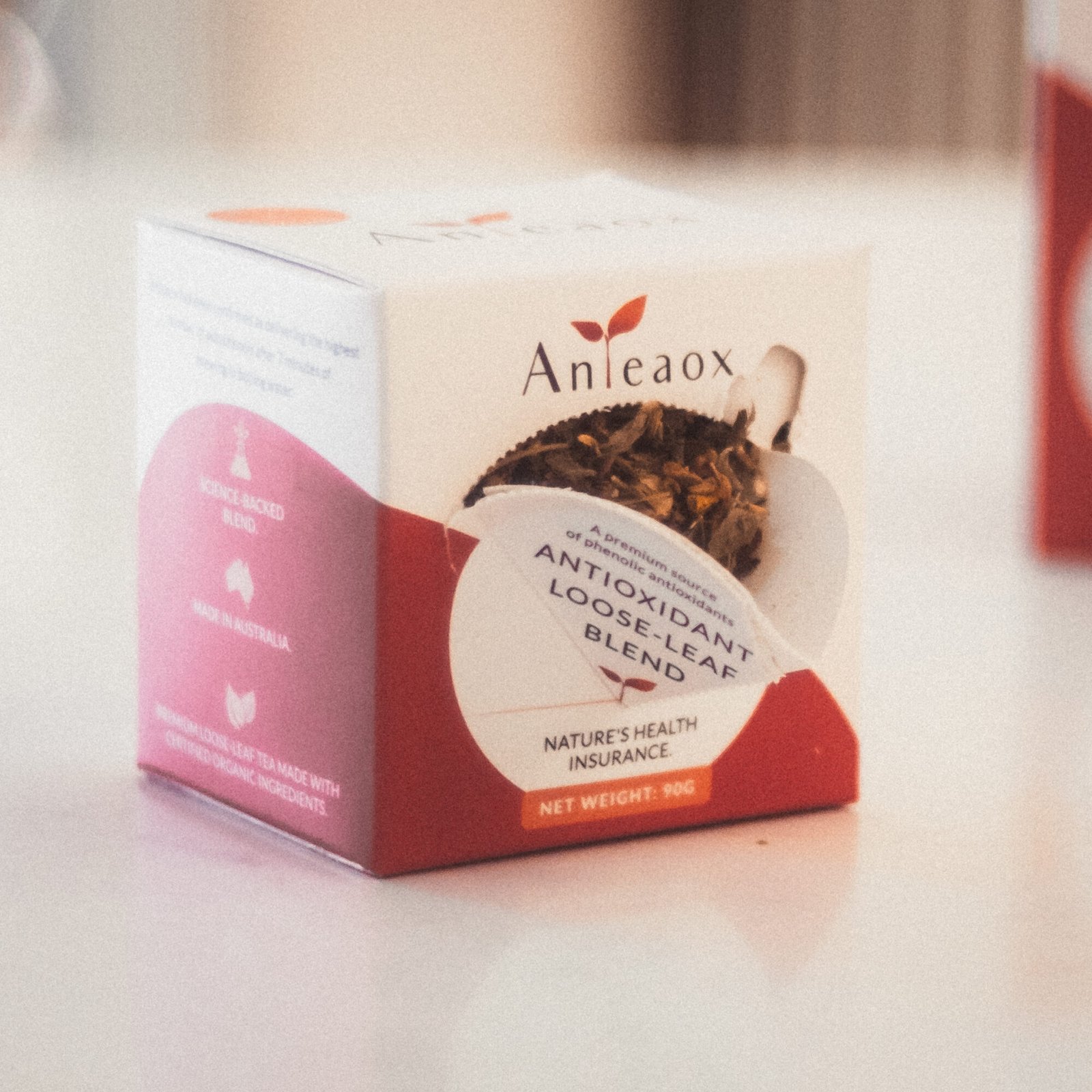 90g loose leaf Anteaox packaging